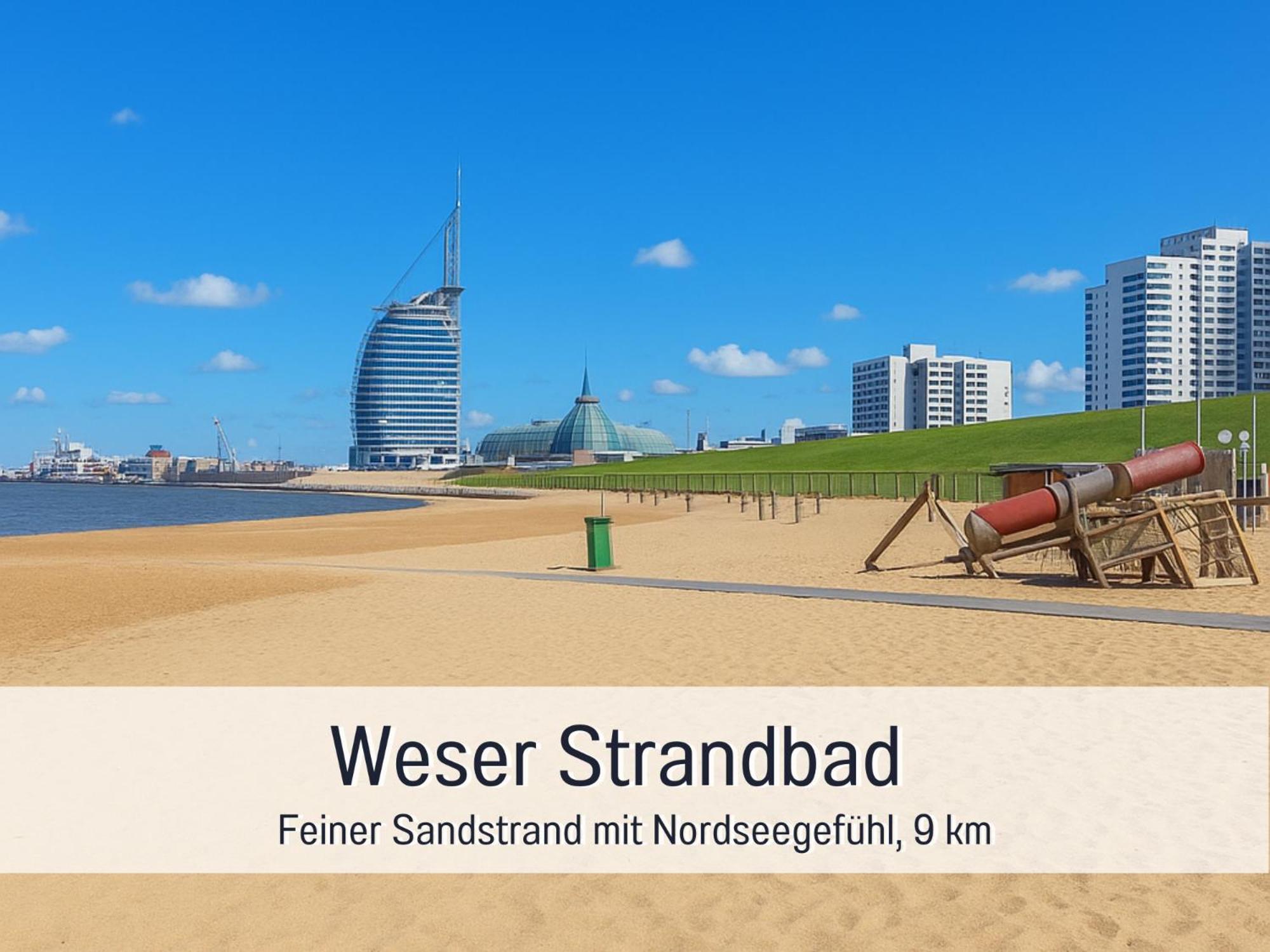 "Bremerhaven-Langen" In Geestland-Langen - Modern Eingerichtete Fewo Mit Garten, Wlan & Parkplatz - Ruhig & Stadtnah Bagian luar foto